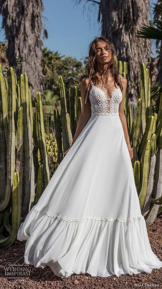 Vestido de novia vintage 2019