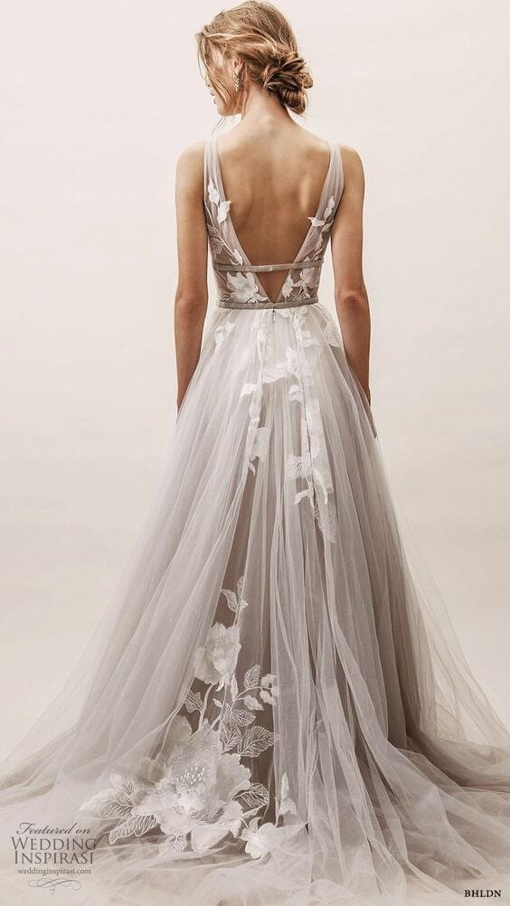 Vestido de novia vintage 2019